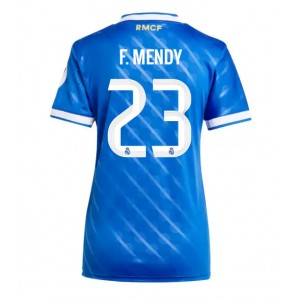 Fotbalové Dres Real Madrid Ferland Mendy #23 Dámské Třetí Oblečení 2025-26 Krátký Rukáv